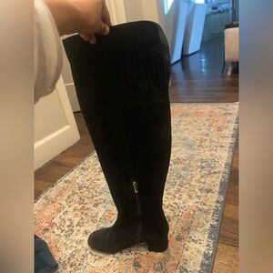 Sam Edelman Black over the knee Heeled Boots